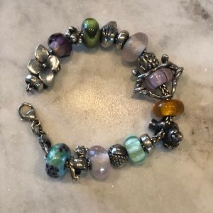 ✅SOLD✅ Trollbeads Whimsical Bracelet 19 beads